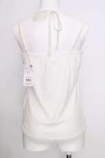 画像2: axes femme / ホルター付きガーデンキャミ  オフ S-26-09-08-002-AX-TO-HR-ZS (2)