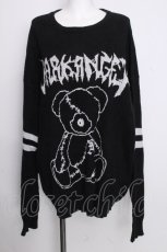 画像1: Amilige / DARKANGEL BEARジャガードニット  黒 S-26-09-08-018-PU-TS-TE-ZS (1)