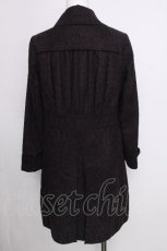 画像2: HYSTERIC GLAMOUR / レオパードトレンチ  黒 S-26-09-08-030-PU-CO-AS-ZS (2)