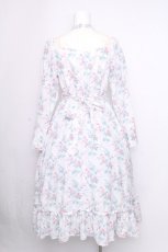 画像2: Kurumi Collaboration / KRハナジゴスリーブワンピース SS 白 S-26-09-09-036-LO-OP-AS-ZS (2)