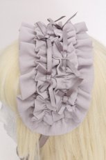 画像2: axes femme kawaii / プチリボンヘッドドレス  グレー S-26-09-09-006-AX-AC-HR-ZS (2)