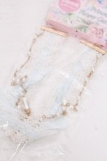 画像2: Princess Flower Garden / 胡桃咲姫/KRS*ハナLSチョーカー  白ｘサックス S-26-09-09-001-LO-AC-AS-ZS (2)