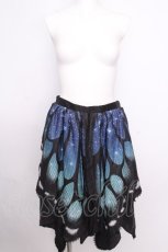 画像1: Star Fantasy / The Butterfly Effectスカート  黒ｘブルー S-26-09-09-058-LO-SK-HR-ZS (1)