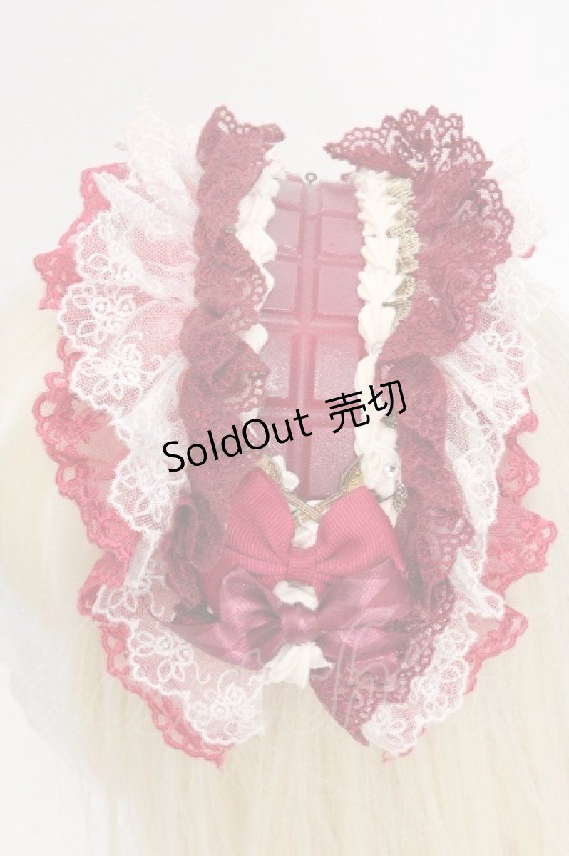 画像3: Pastel Parade / チョコレートヘッドドレス  赤 S-26-09-09-014-LO-AC-AS-ZS (3)
