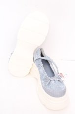 画像4: m petit by misako / TT*AMレースBバレエ L サックス S-26-09-12-028-LO-SH-AS-ZS (4)