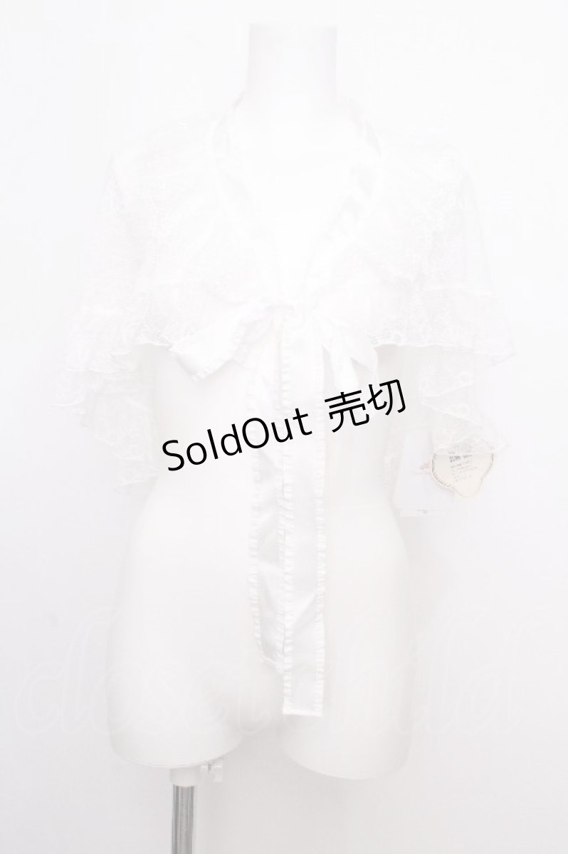 画像1: Princess Flower Garden / TT＊KRS3WAYレーススカート  白 S-26-09-12-030-LO-TO-AS-ZS (1)