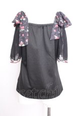 画像3: axes femme / さくらんぼリボンプルオーバー  黒 S-26-09-12-032-AX-TO-AS-ZS (3)