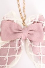 画像3: m petit by misako / レースリボンバッグチャーム  ピンク S-26-09-12-004-LO-ZA-AS-ZS (3)