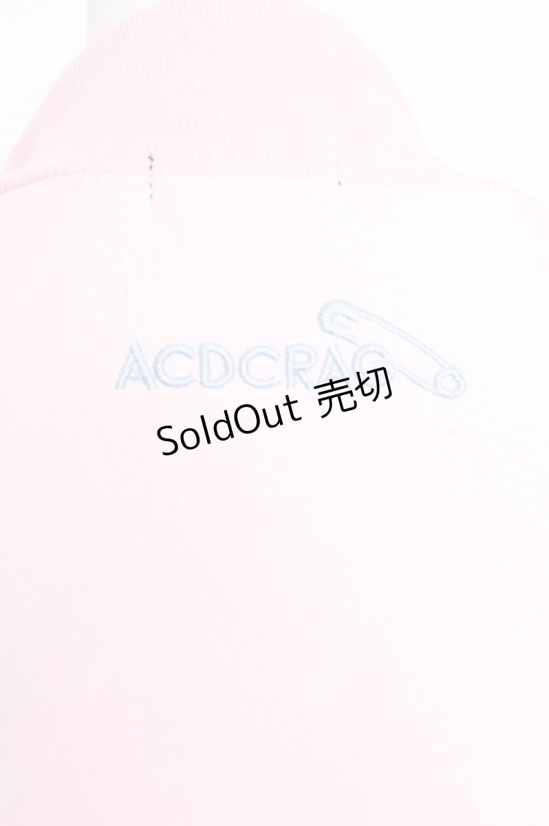 画像4: ACDC RAG / 輸血/薬瓶 ジャージジャケット  ピンク S-26-09-12-034-PU-TO-HR-ZS (4)