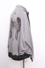 画像2: REFLEM / 箔プリントシャーリングトラックジャケット  グレー S-26-09-12-039-PU-TO-AS-ZS (2)
