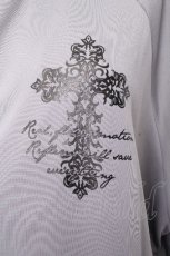 画像4: REFLEM / 箔プリントシャーリングトラックジャケット  グレー S-26-09-12-039-PU-TO-AS-ZS (4)