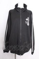 画像1: REFLEM / 箔プリントシャーリングトラックジャケット  黒 S-26-09-12-040-PU-TO-AS-ZS (1)