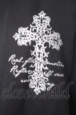 画像4: REFLEM / 箔プリントシャーリングトラックジャケット  黒 S-26-09-12-040-PU-TO-AS-ZS (4)