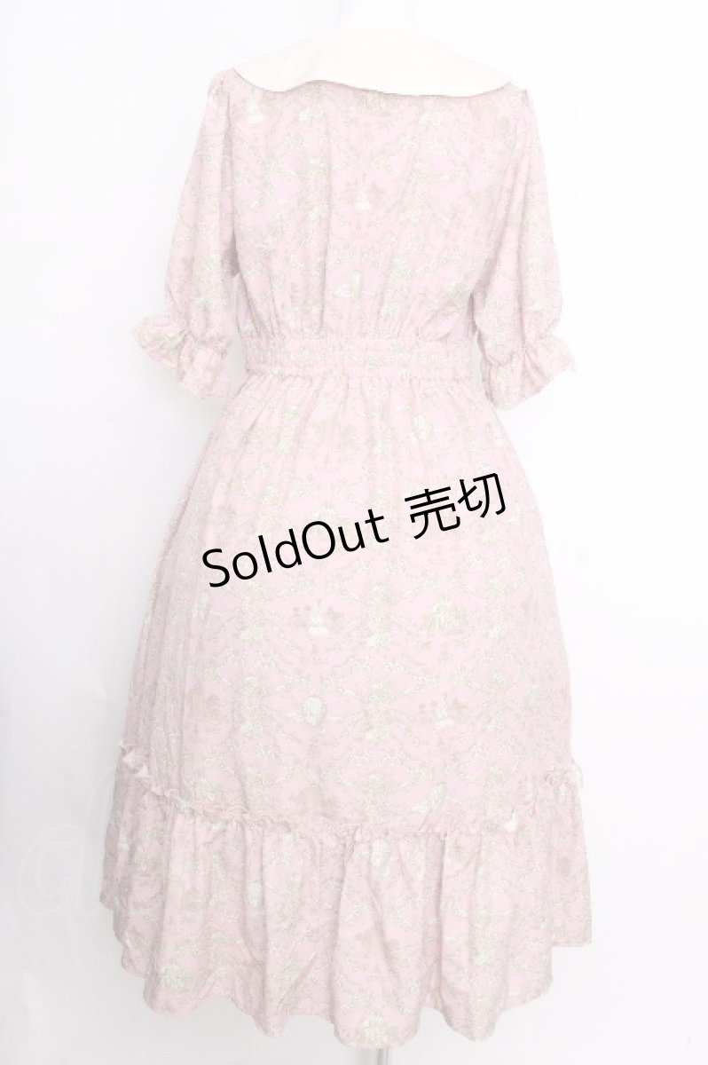 画像3: m petit by misako / NINA’Sコラボトワルドジュイワンピース L ピンク S-26-09-12-046-LO-OP-AS-ZS (3)