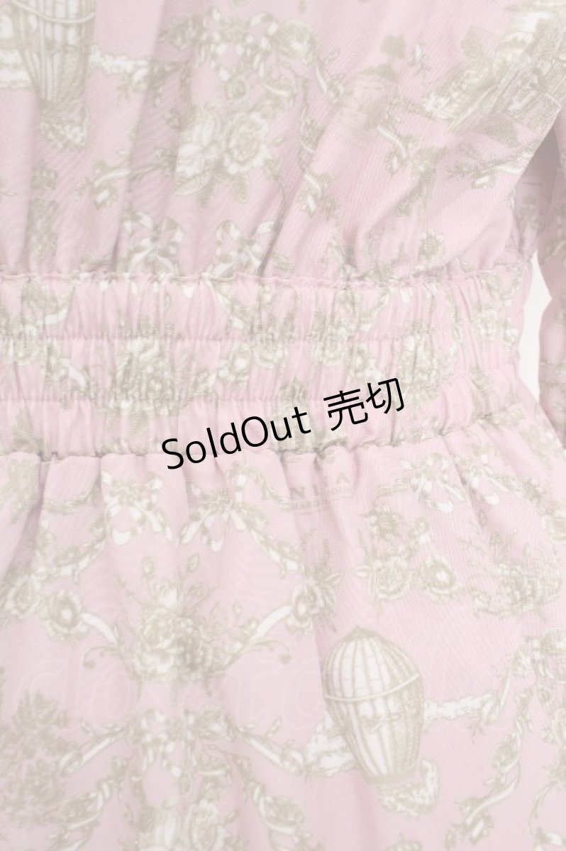 画像4: m petit by misako / NINA’Sコラボトワルドジュイワンピース L ピンク S-26-09-12-046-LO-OP-AS-ZS (4)