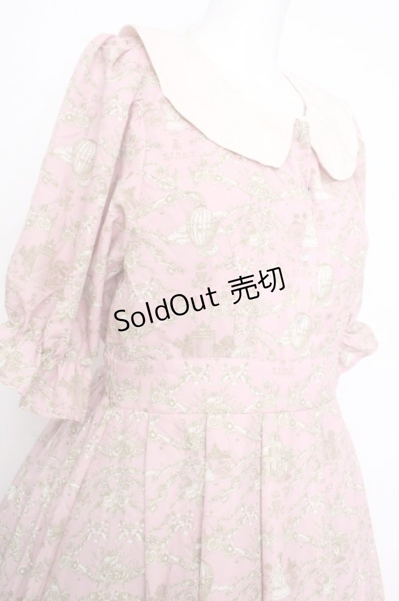 画像6: m petit by misako / NINA’Sコラボトワルドジュイワンピース L ピンク S-26-09-12-046-LO-OP-AS-ZS (6)