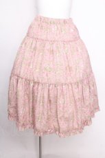 画像1: m petit by misako / AM*ジュイパニエスカート L ピンク S-26-09-12-047-LO-SK-AS-ZS (1)