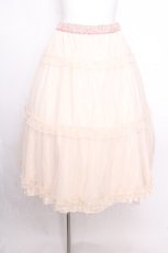 画像4: m petit by misako / AM*ジュイパニエスカート L ピンク S-26-09-12-047-LO-SK-AS-ZS (4)