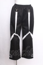 画像1: ACDC RAG / ドットネコパンツ  黒ｘ白 S-26-09-12-054-PU-PA-HR-ZS (1)