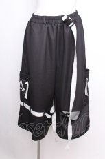 画像1: ACDC RAG / ERROR CODE 8分パンツ  黒 S-26-09-12-055-PU-SK-HR-ZS (1)