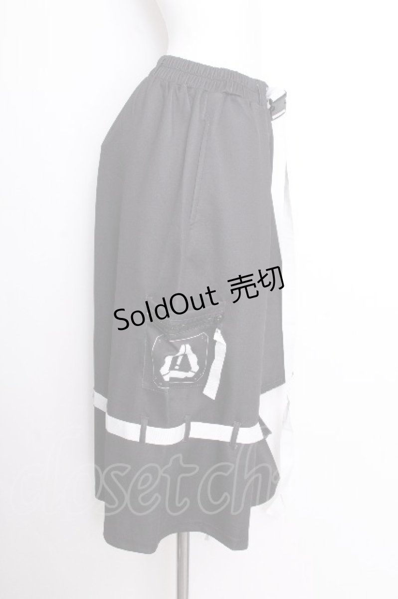 画像2: ACDC RAG / ERROR CODE 8分パンツ  黒 S-26-09-12-055-PU-SK-HR-ZS (2)