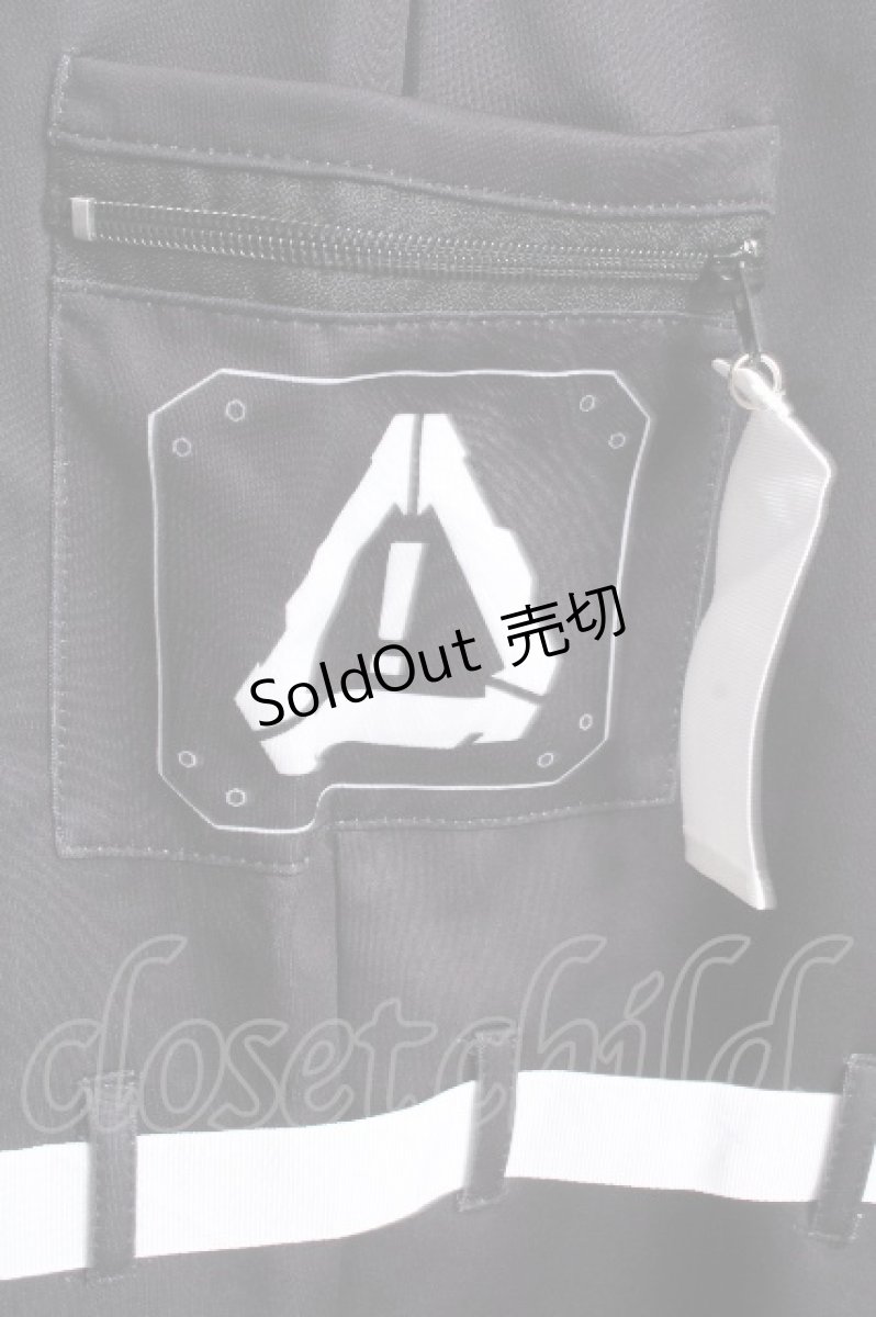 画像4: ACDC RAG / ERROR CODE 8分パンツ  黒 S-26-09-12-055-PU-SK-HR-ZS (4)