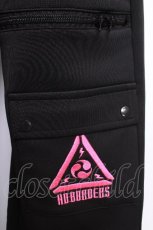 画像4: ACDC RAG / 渦雷パンツ  黒ｘピンク S-26-09-12-056-PU-PA-HR-ZS (4)