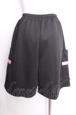 画像3: ACDC RAG / うさたんハーフパンツ  黒ｘピンク S-26-09-12-058-PU-PA-HR-ZS (3)