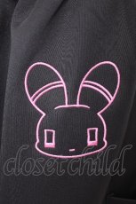 画像4: ACDC RAG / うさたんハーフパンツ  黒ｘピンク S-26-09-12-058-PU-PA-HR-ZS (4)
