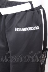 画像4: ACDC RAG / GAME OVERハーフパンツ  黒ｘ白 S-26-09-12-059-PU-PA-HR-ZS (4)