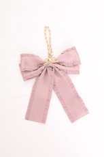 画像1: m petit by misako / リボンバッグチャーム  ピンク S-26-09-12-009-LO-ZA-AS-ZS (1)