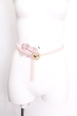 画像1: m petit by misako / TT*AMハートPLベルト  白 S-26-09-12-026-LO-ZA-AS-ZS (1)