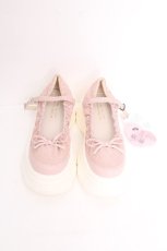 画像1: m petit by misako / TT*AMレースBバレエ L ピンク S-26-09-12-027-LO-SH-AS-ZS (1)