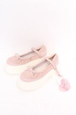画像2: m petit by misako / TT*AMレースBバレエ L ピンク S-26-09-12-027-LO-SH-AS-ZS (2)