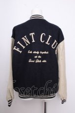 画像3: Fi.n.t / ワッペン使いビッグスタジャン  紺Ｘベージュ S-26-09-14-034-CA-CO-HR-ZS (3)