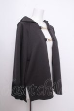 画像2: axes femme / ダンボールニットポンチョ  グレー S-26-09-14-035-AX-TO-HR-ZS (2)