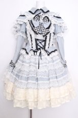 画像1: LOLITA / ティアードワンピース  サックス S-26-09-14-052-LO-OP-AS-ZS (1)
