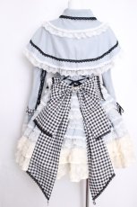 画像2: LOLITA / ティアードワンピース  サックス S-26-09-14-052-LO-OP-AS-ZS (2)