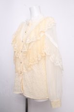 画像2: LOLITA / レースブラウス  オフ S-26-09-14-017-LO-TO-AS-ZS (2)