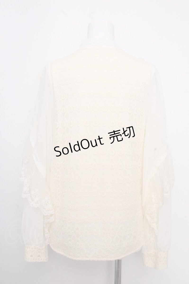 画像3: LOLITA / レースブラウス  オフ S-26-09-14-017-LO-TO-AS-ZS (3)