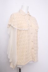 画像2: LOLITA / レースブラウス  オフ S-26-09-14-019-LO-TO-AS-ZS (2)