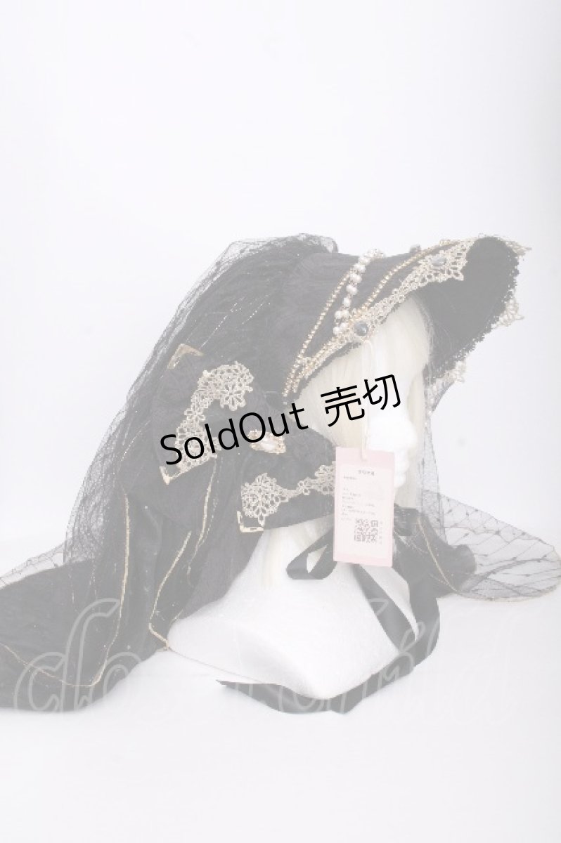 画像3: Arcadian Deer（海外ロリータブランド） / Nightmare at Daybreakヘッドドレス  黒 S-26-09-14-002-LO-AC-AS-ZS (3)