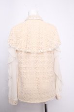 画像3: LOLITA / レースブラウス  オフ S-26-09-14-019-LO-TO-AS-ZS (3)