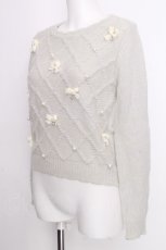 画像3: mille fille closet by LODISPOTTO / RibbonParty ニット  グレー S-26-09-15-030-LO-TO-HR-ZS (3)