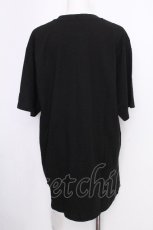 画像2: BABY,THE STARS SHINE BRIGHT / くみゃちゃんのStarry Cake柄 Big Tシャツ  黒 S-26-09-15-034-BA-OP-HR-ZS (2)