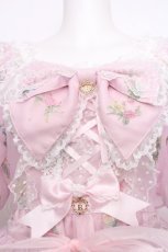 画像3: BABY,THE STARS SHINE BRIGHT / Innocent Opal Bouquet Princess ワンピース  ピンク S-26-09-15-038-BA-OP-HR-ZS (3)