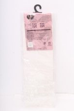 画像2: m petit by misako / AMCSシアーハートレース 23~25cm 白 S-26-09-15-006-LO-ZA-HR-ZS (2)