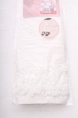画像3: m petit by misako / AMCSシアーハートレース 23~25cm 白 S-26-09-15-006-LO-ZA-HR-ZS (3)