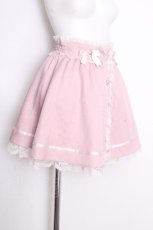 画像2: Ank Rouge / ビジューリボンスカート  ピンク S-26-09-15-053-CA-SK-HR-ZS (2)