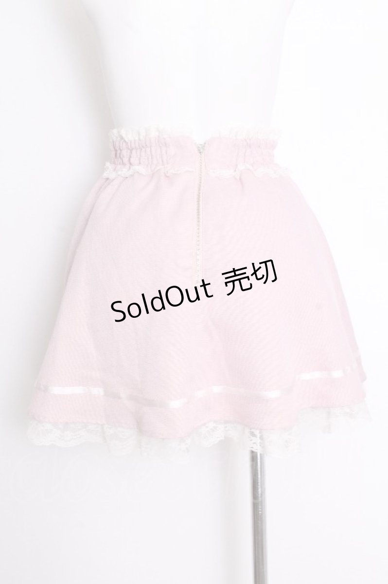 画像3: Ank Rouge / ビジューリボンスカート  ピンク S-26-09-15-053-CA-SK-HR-ZS (3)